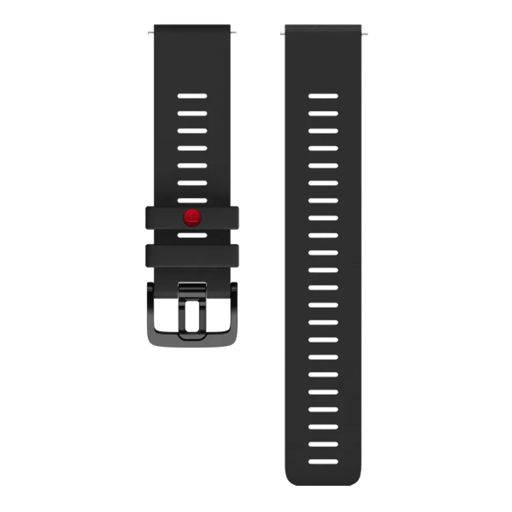 Polar Silicone Wristband, 22 mm