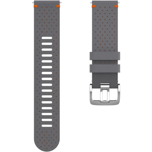 Polar Perforated Leather Wristband, 22mm